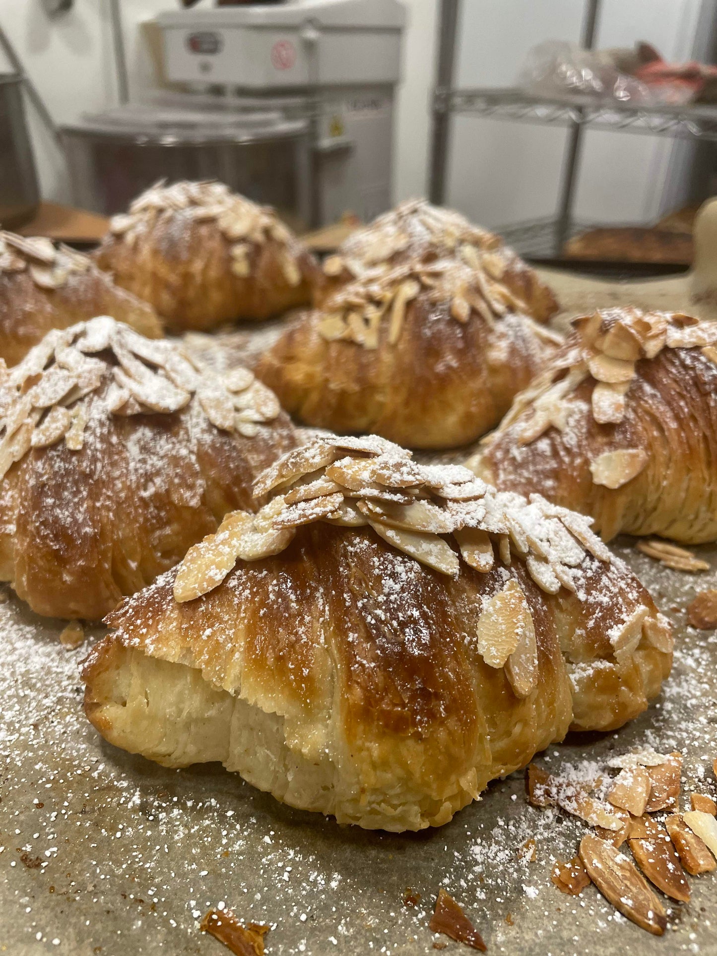 Almond croissant