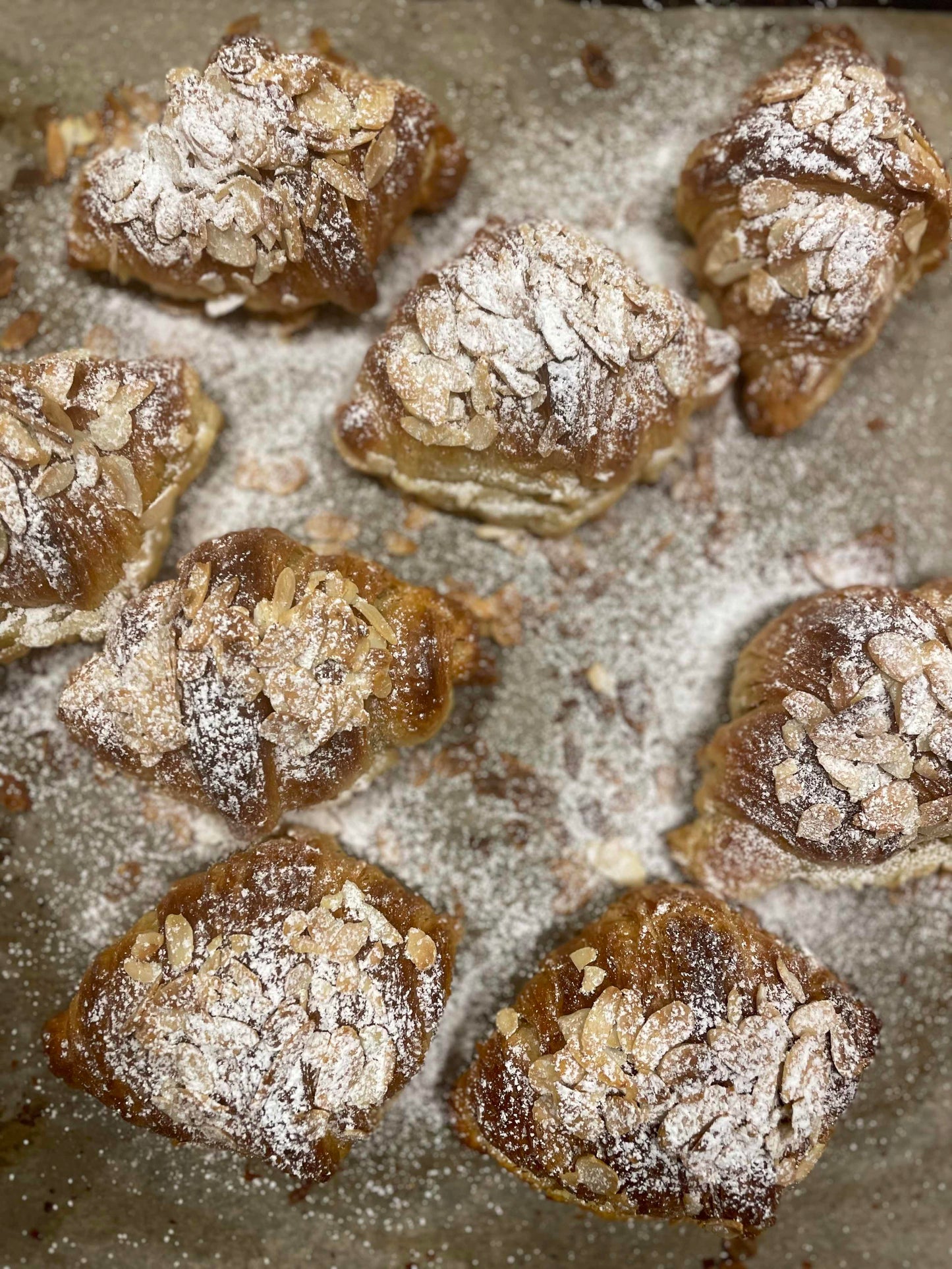 Almond croissant