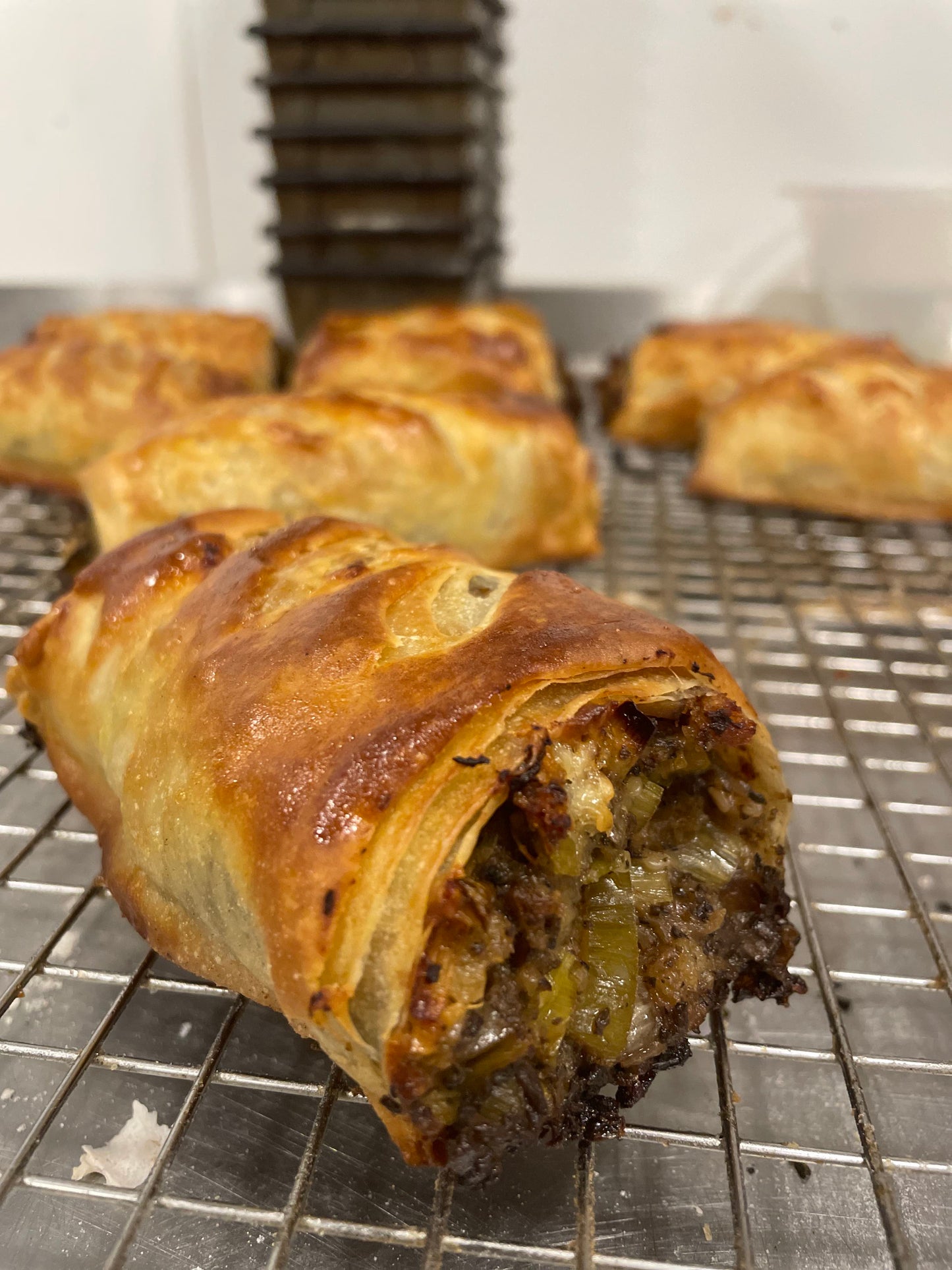 Spiced lentil roll
