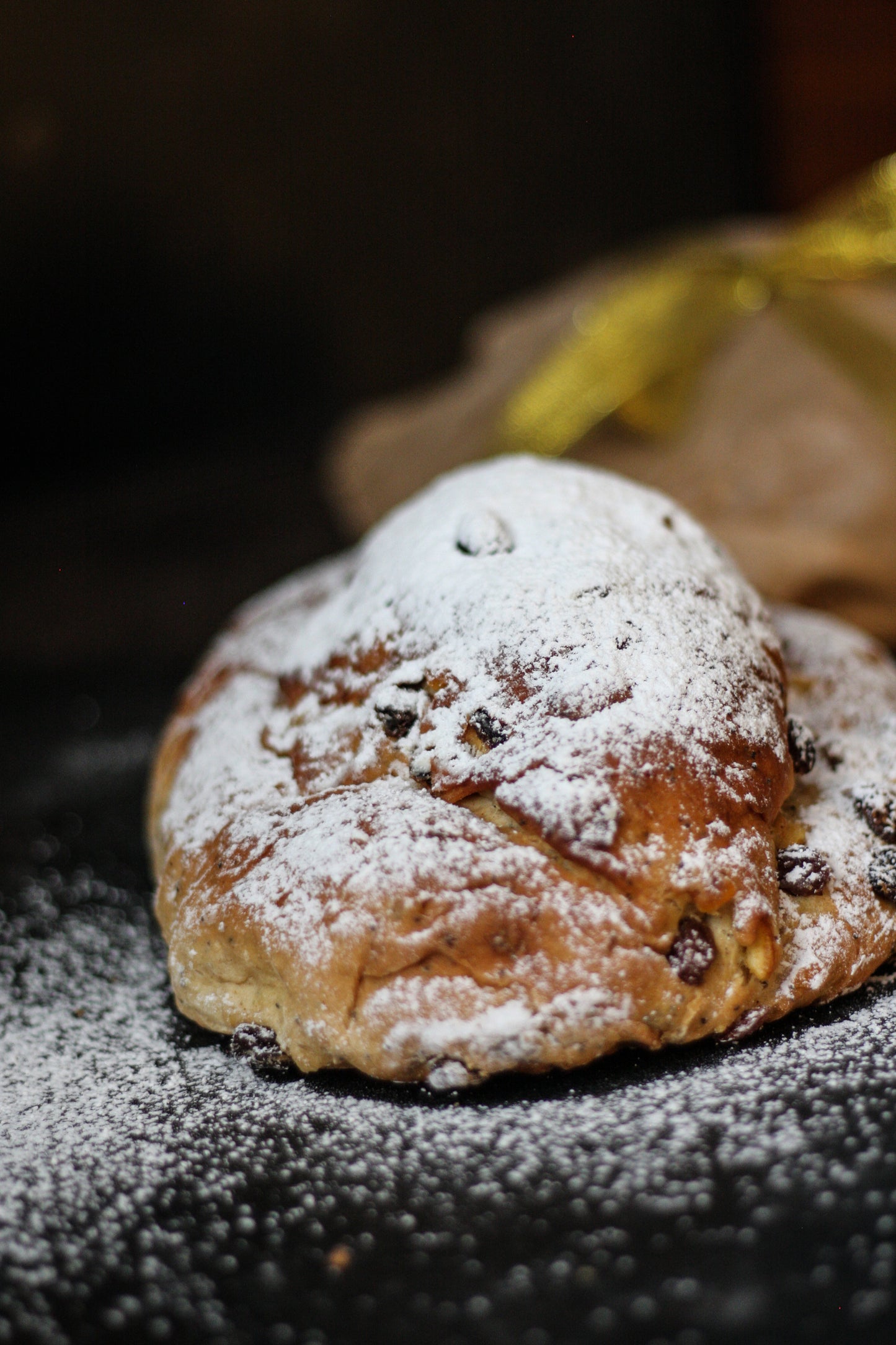 Orange & poppy seed stollen