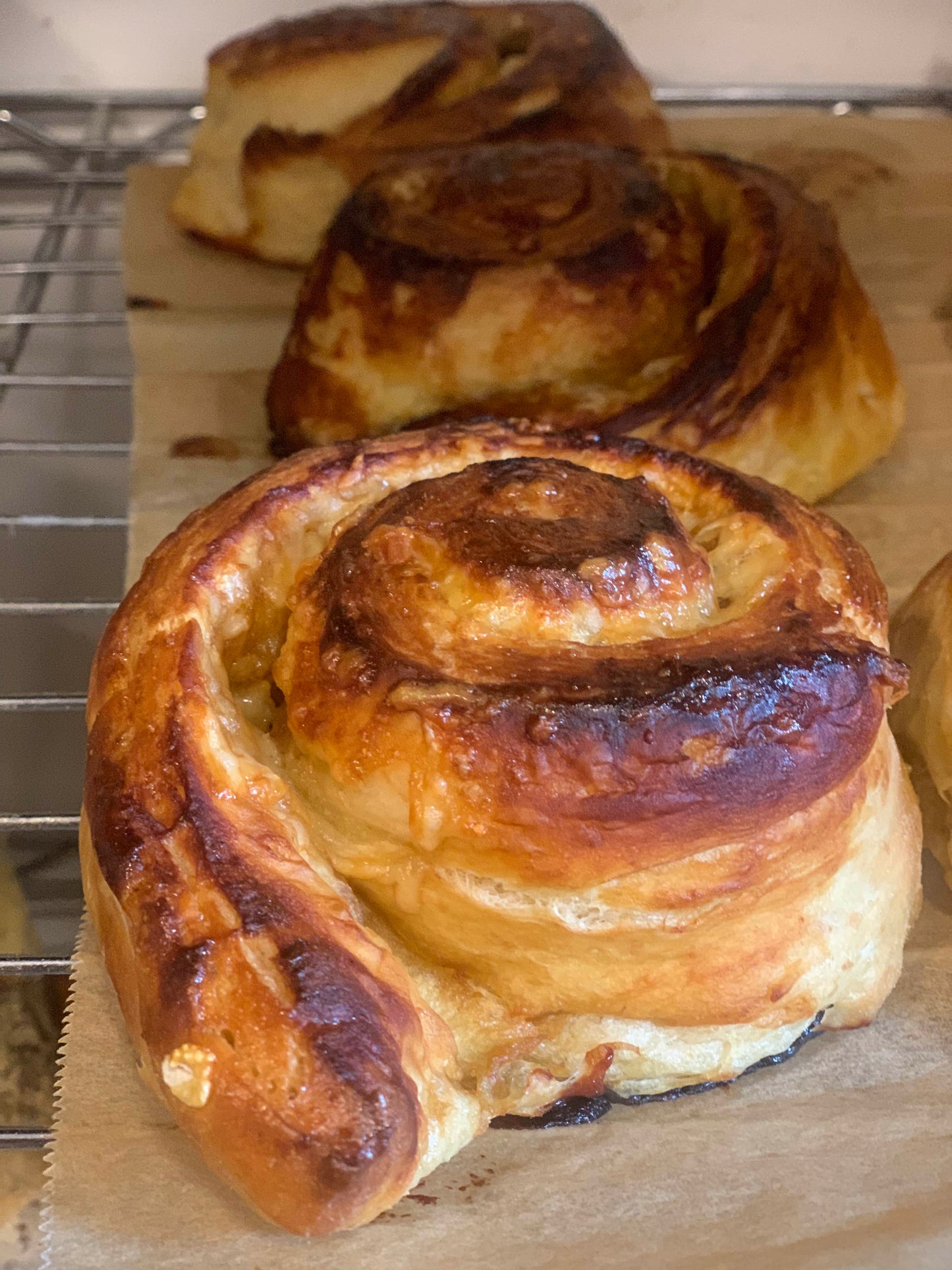 Cheese & marmite swirl