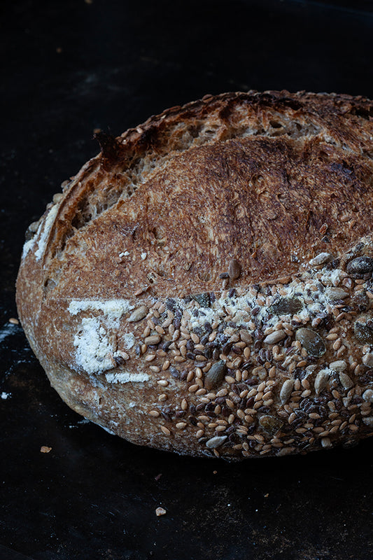 Wholemeal multiseed sourdough