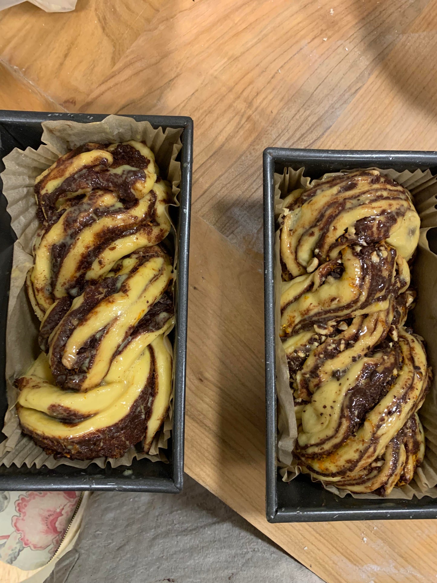 Chocolate orange babka