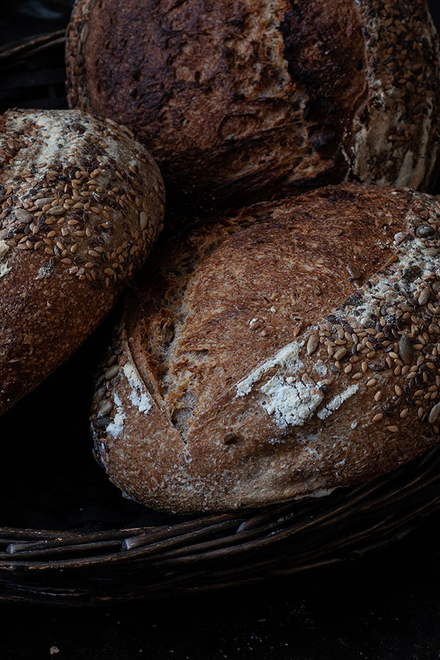 Wholemeal multiseed sourdough